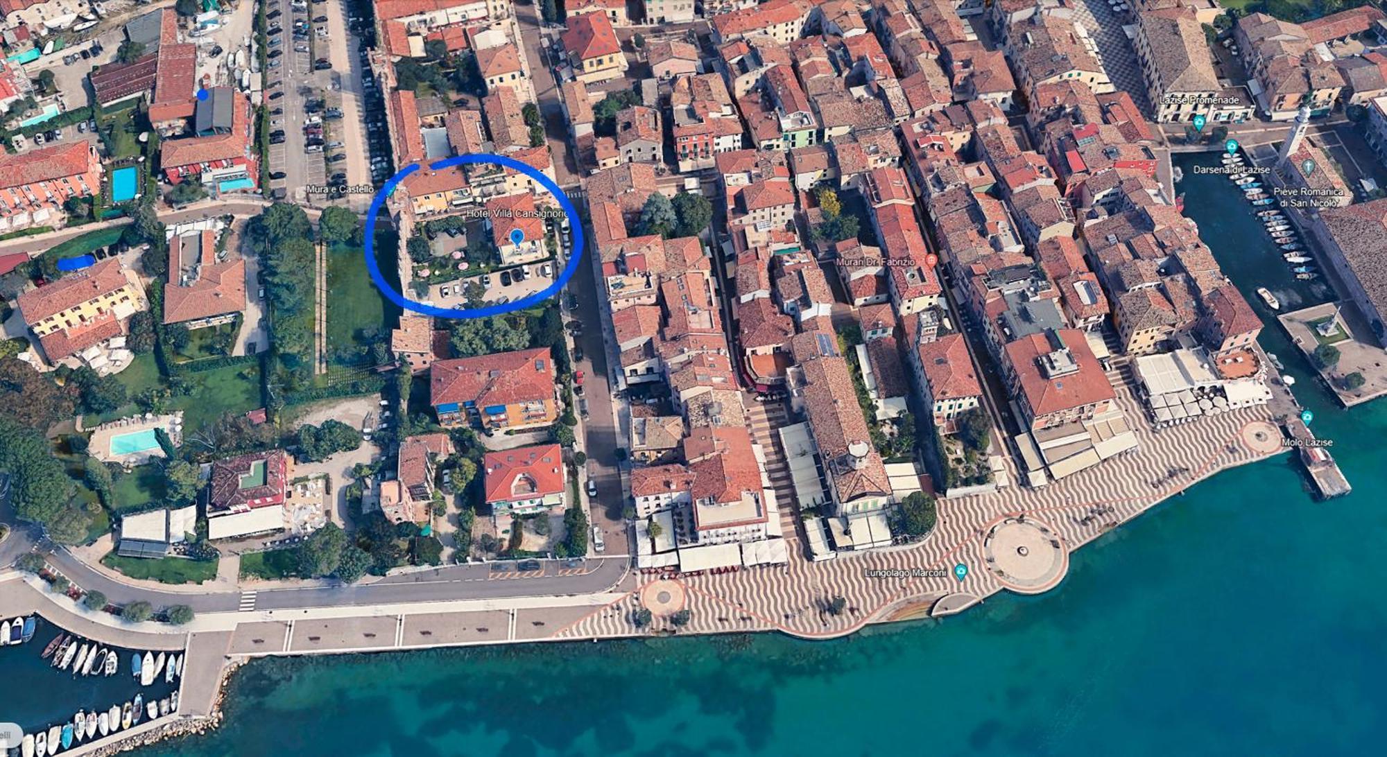 Hotel Villa Cansignorio لاتيزي المظهر الخارجي الصورة